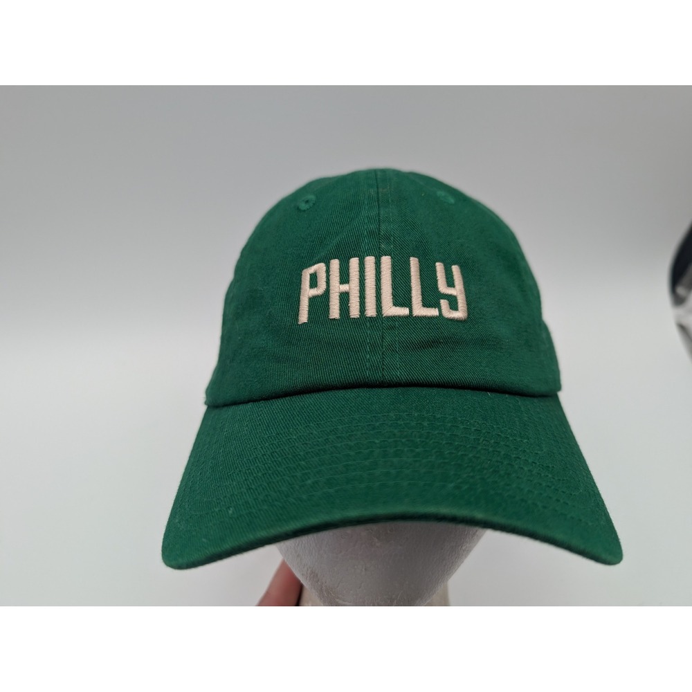 American Needle Philly Baseball Cap Green Adjustable Strapback Hat